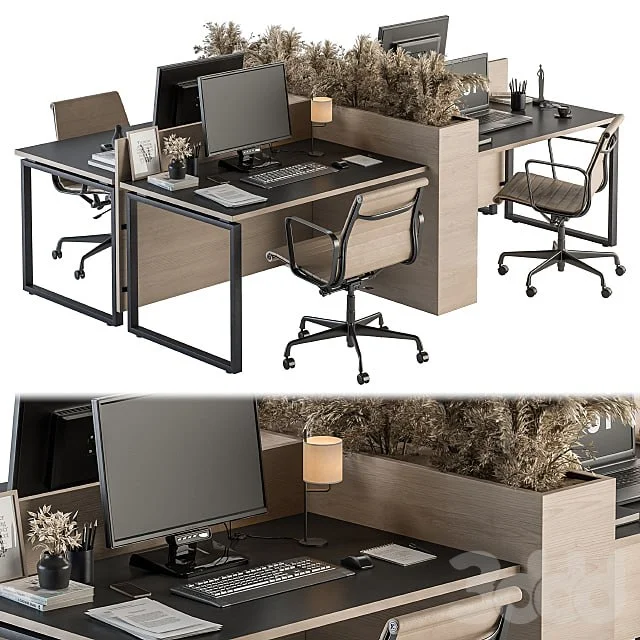 Office Furniture - employee Set 20